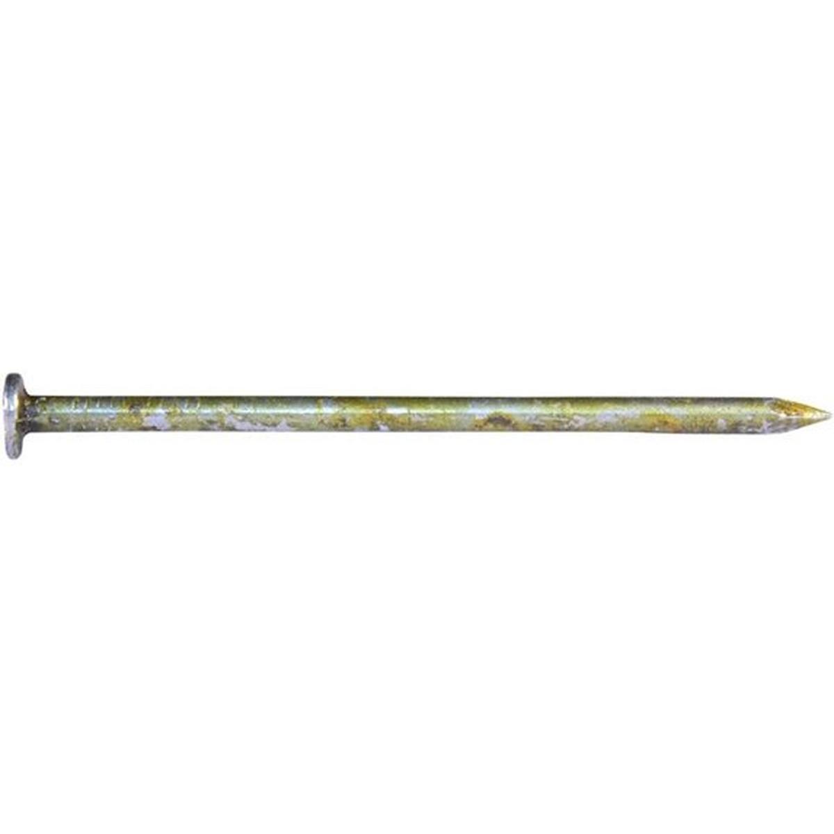 ProFIT 0065185 Sinker Nail, 12D, 3-1/8 in L, Vinyl-Coated, Flat Countersunk Head, Round, Smooth Shank, 5 lb