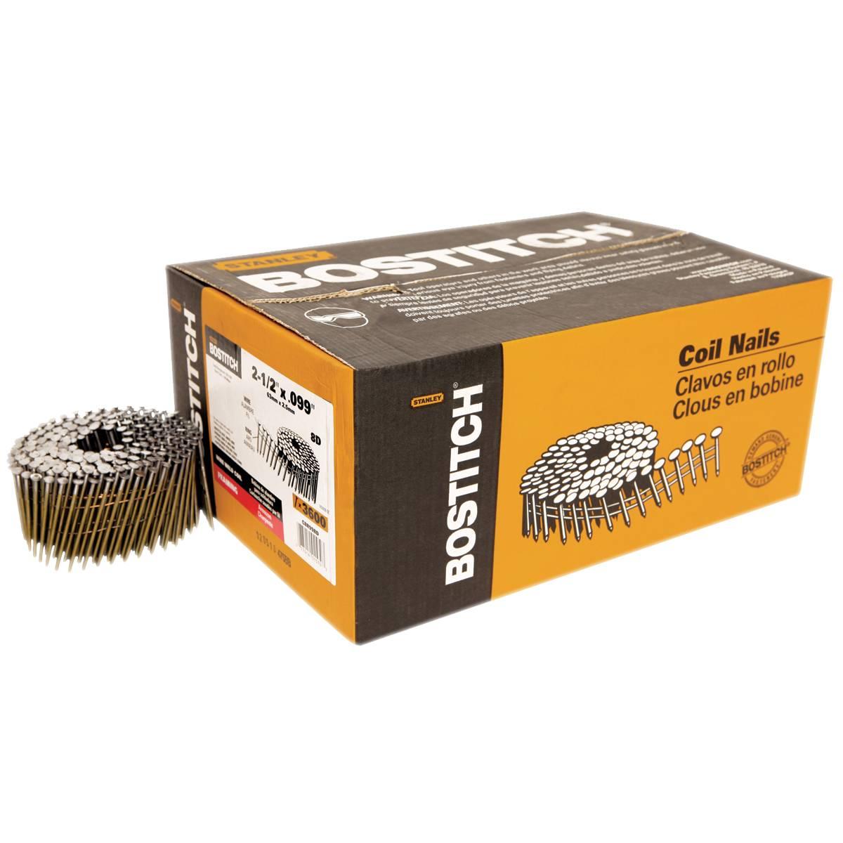 NAIL COIL 8D BRTE RNG SH C8R99BD