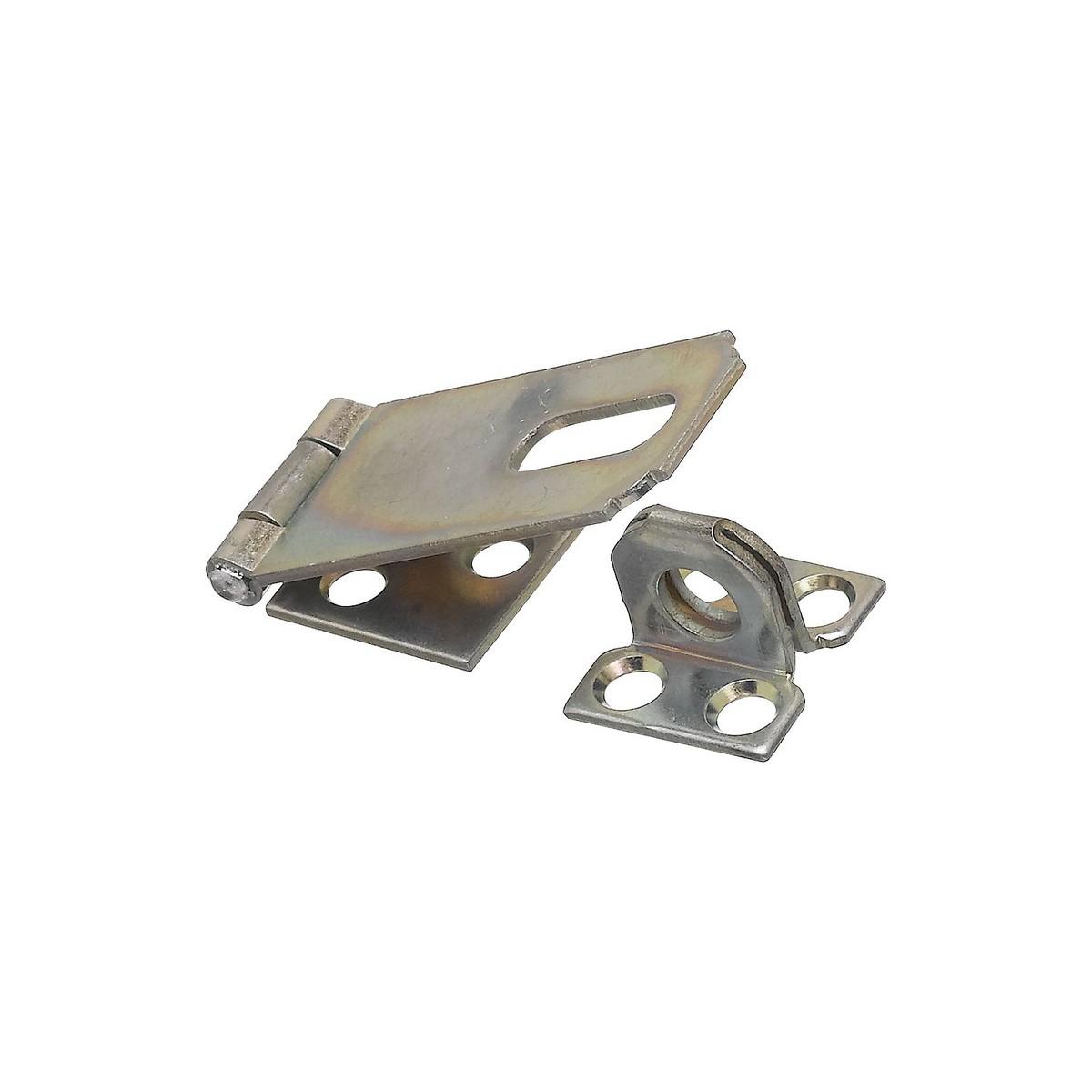 National Hardware V30 Series Steel Safety Hasp, 2-1/2" L x  1" W, Zinc