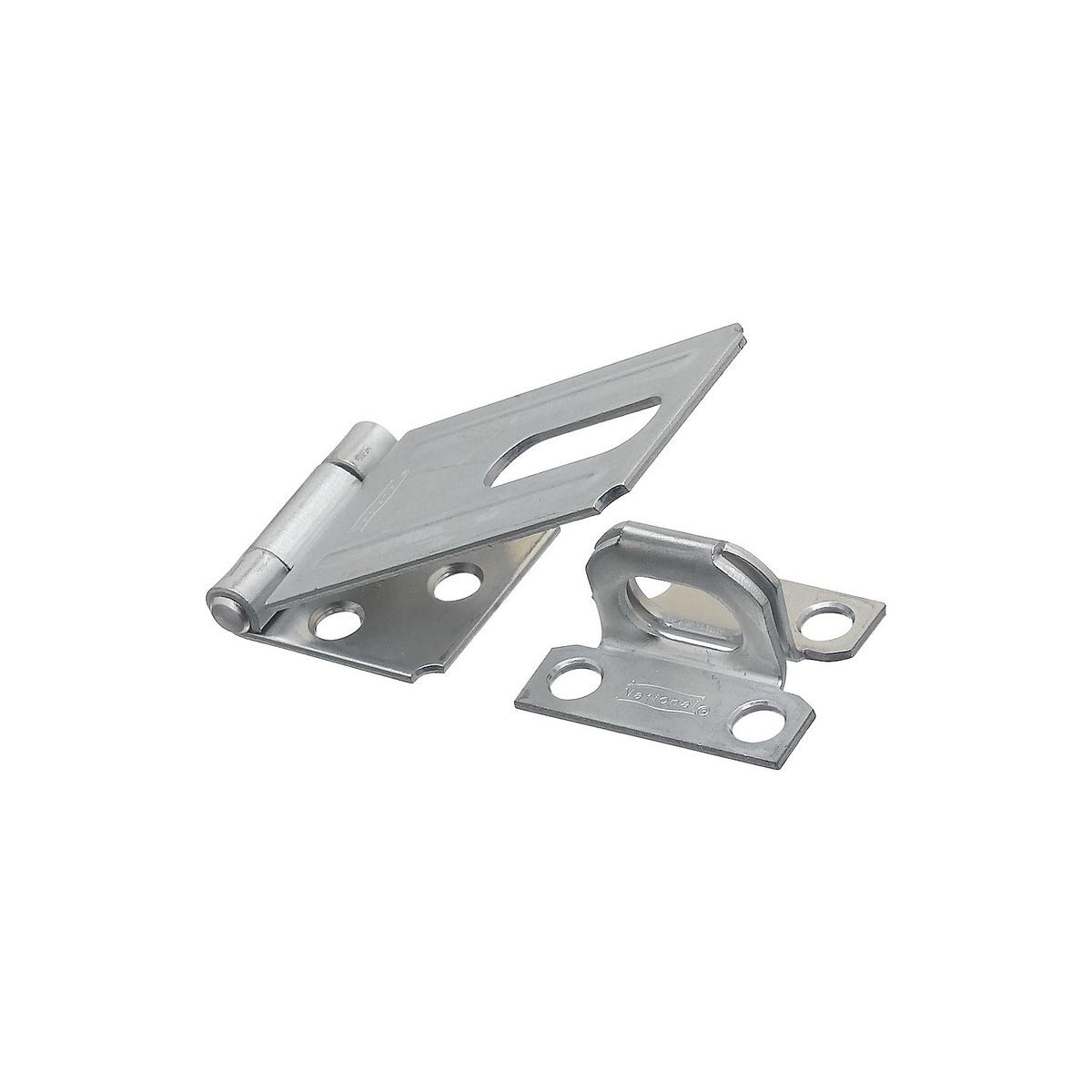 National Hardware V30 Series Steel Safety Hasp, 3-1/4" L x 1-1/2" W, Zinc