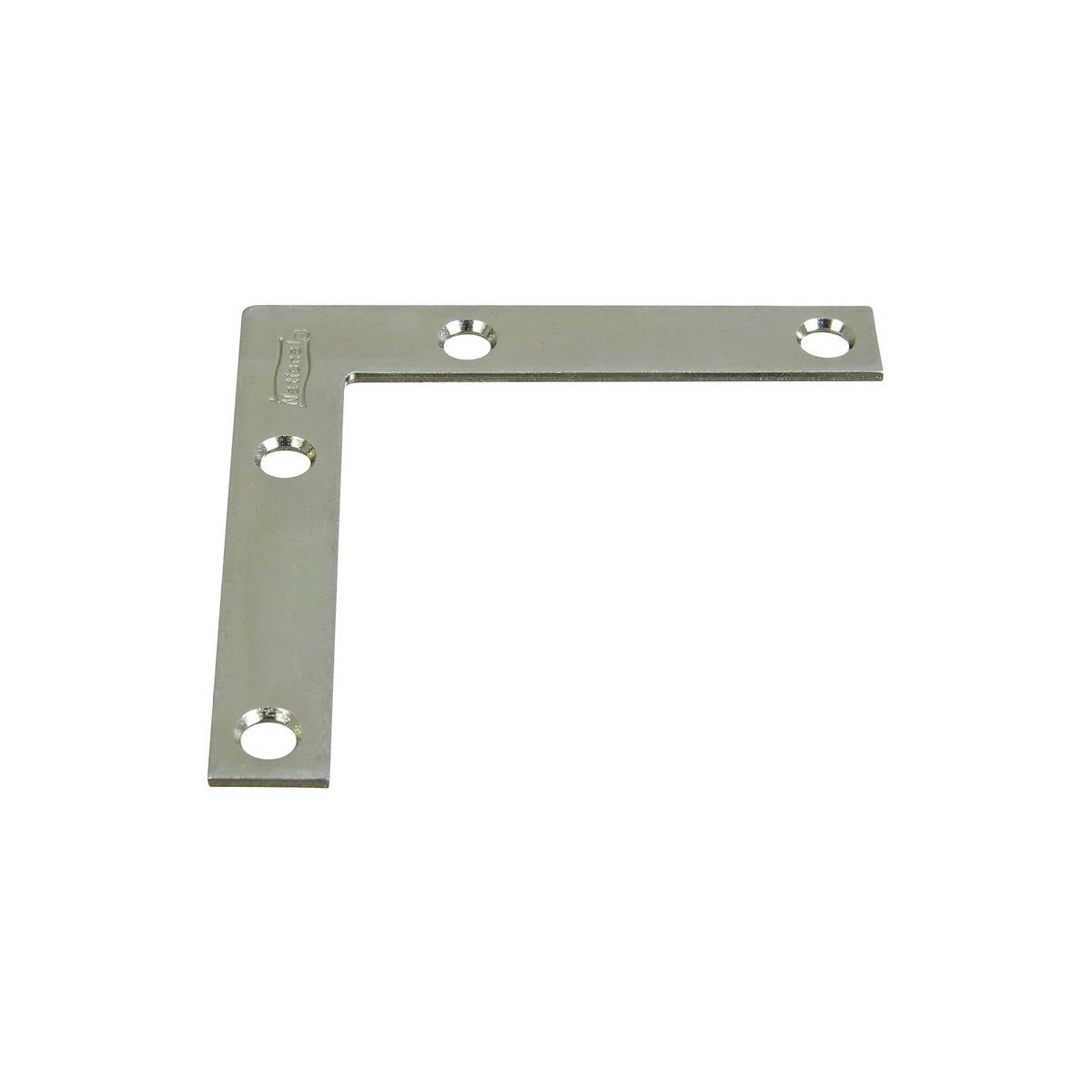 3" X 1-1/2" FLAT BRACE ZINC