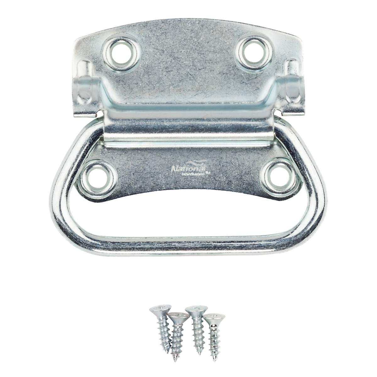 National Hardware Steel Zinc Chest Handle