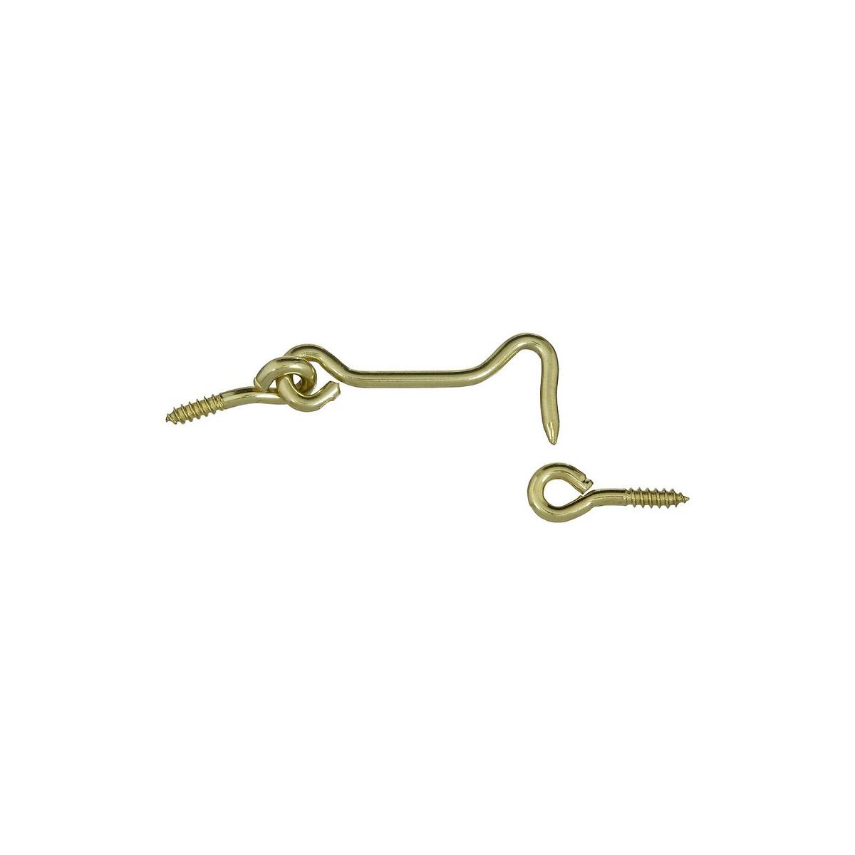 2-1/2" HOOK & EYE BRASS