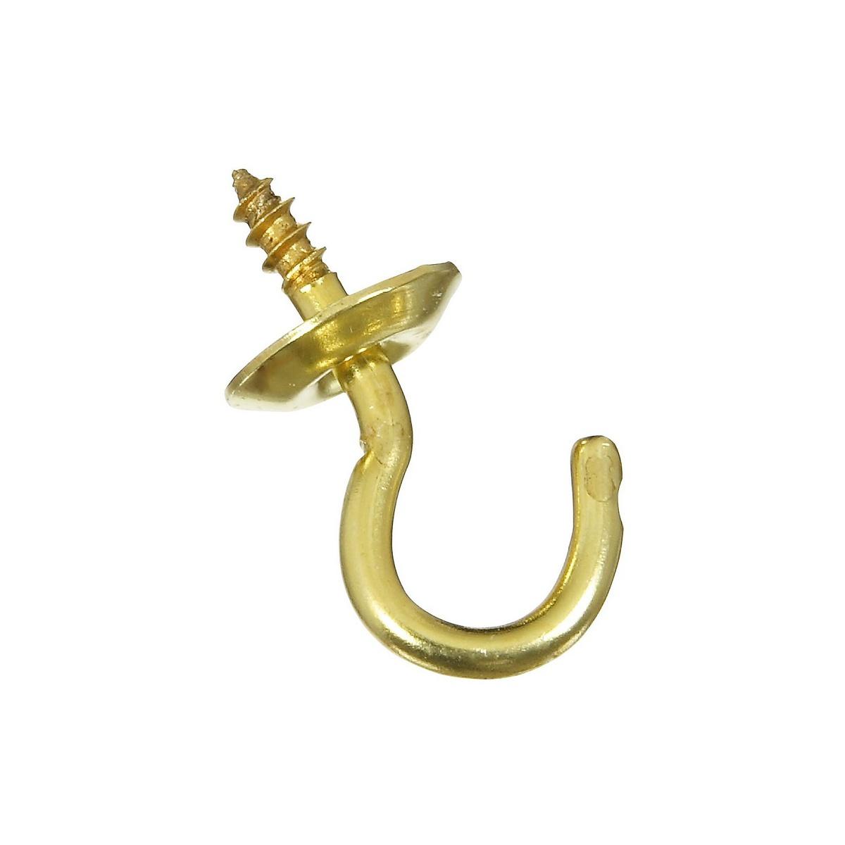 1/2" CUP HOOK BRASS