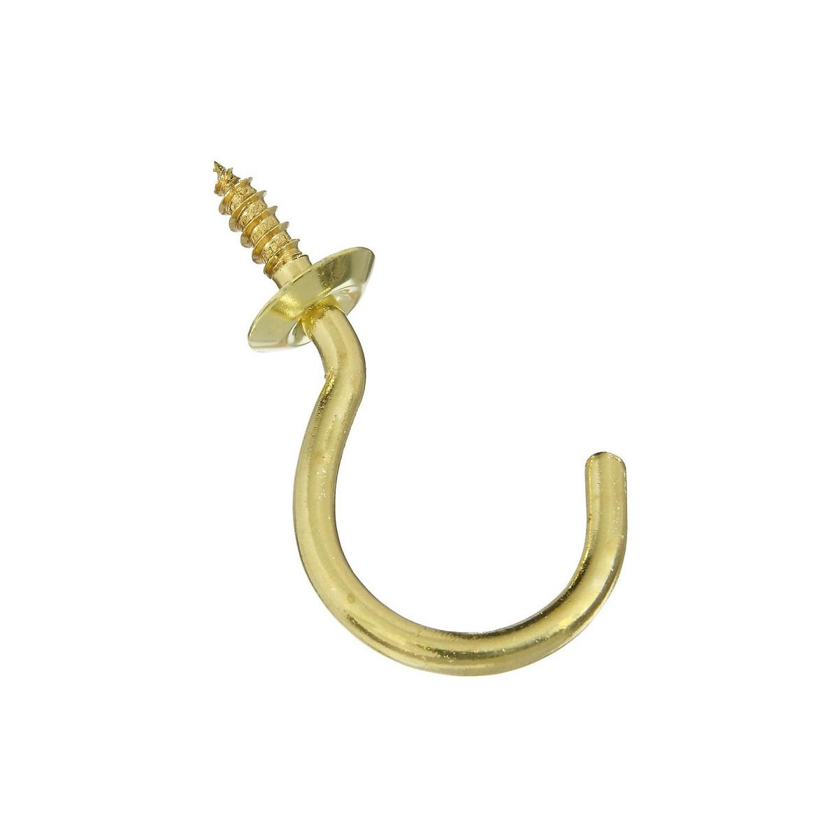 1-1/2" CUP HOOK BRASS