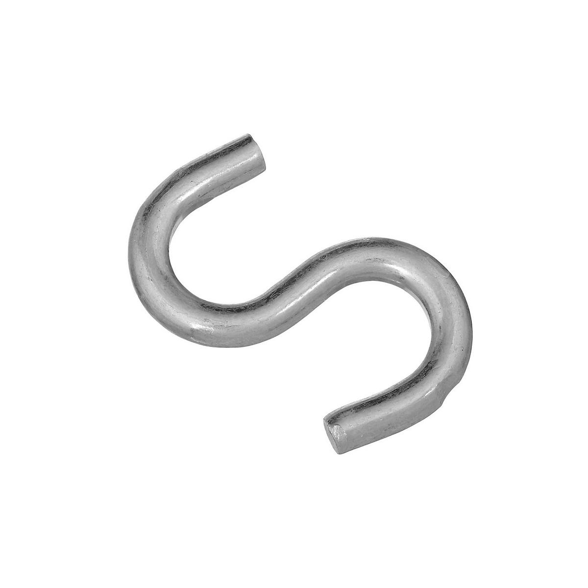 2-1/2" HEAVY OPEN S HOOK ZINC