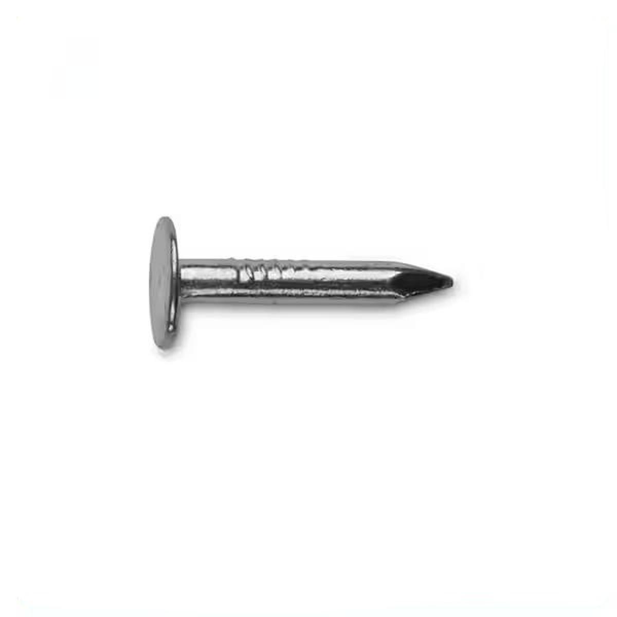 1-1/4 in 11 Gauge Electro galvanized Roofing Nails 1-Lb Box