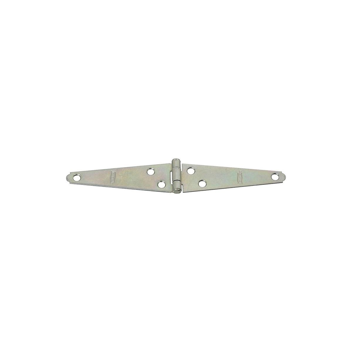 National Hardware Zinc-Plated Steel Strap Hinge 1-1/4"
