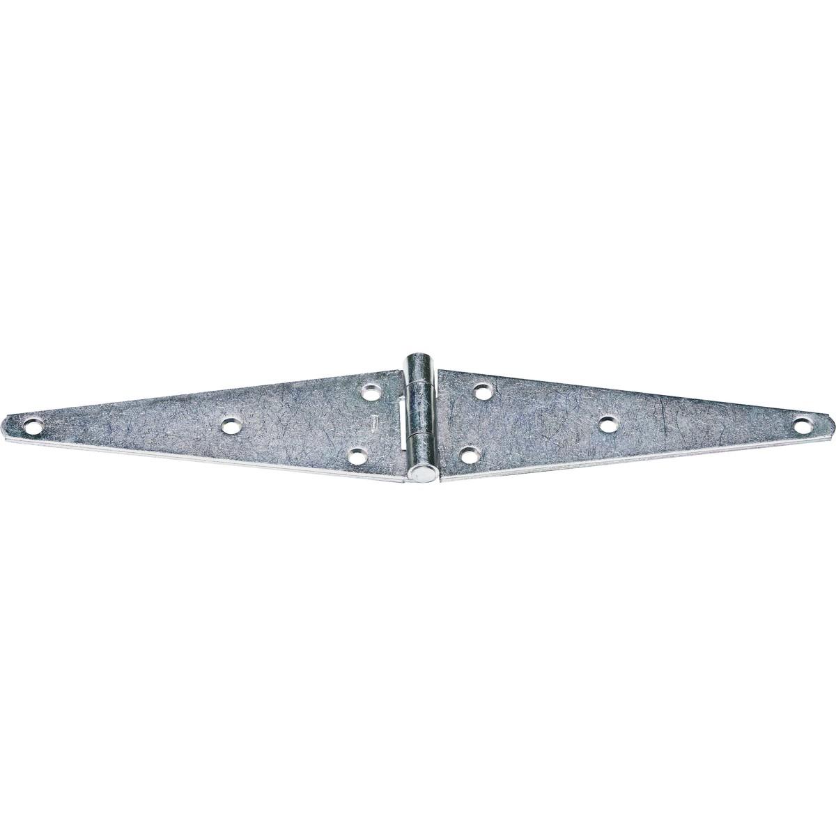 10-in Zinc Heavy Strap Hinge