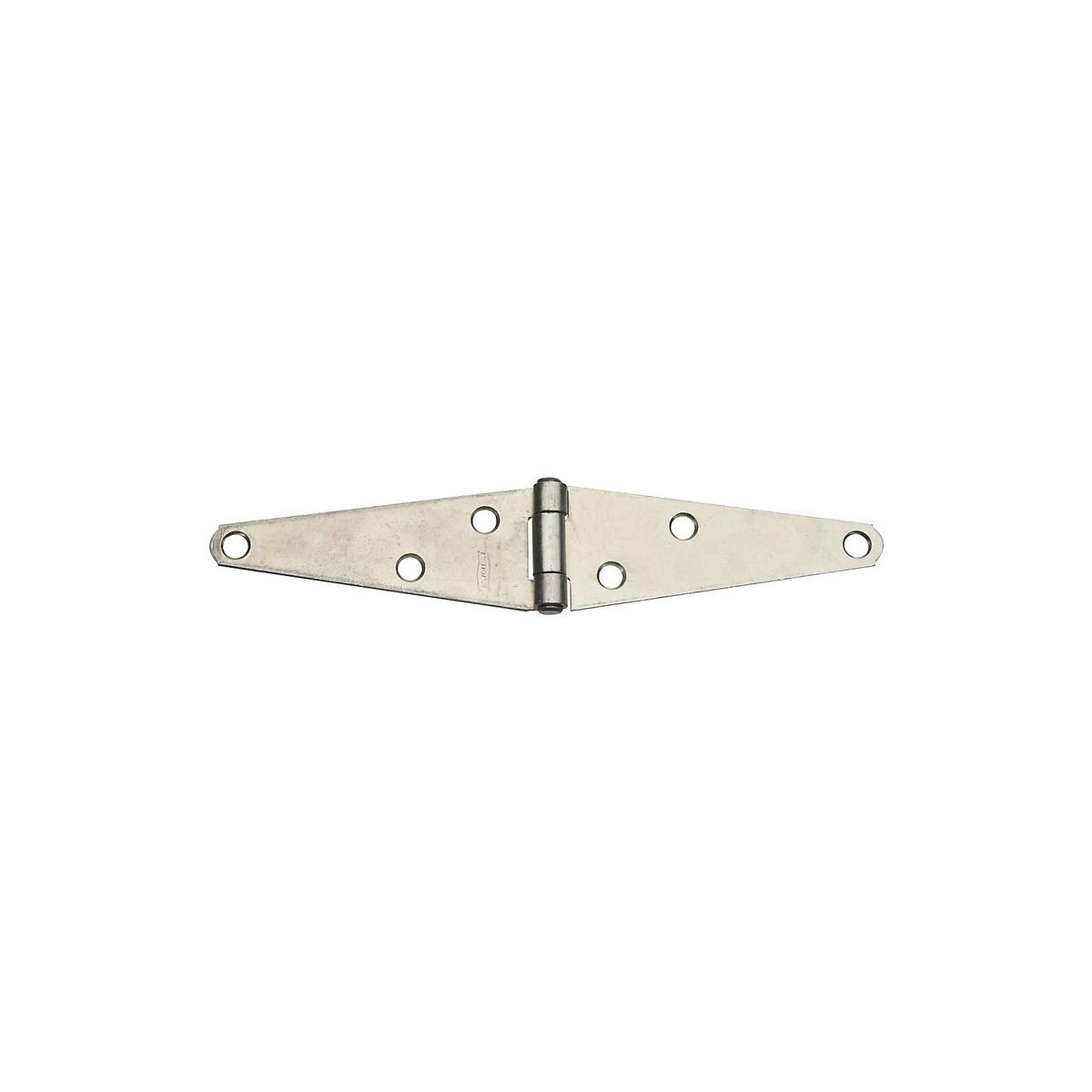 National Hardware Zinc-Plated Steel Strap Hinge Wall Mount 1.61"