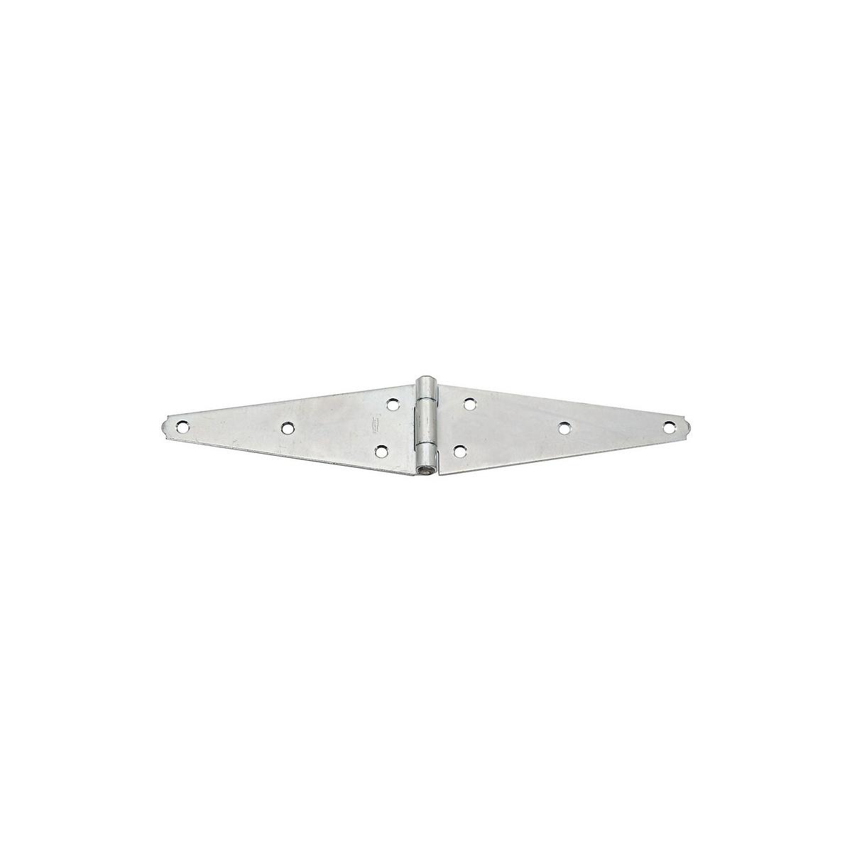 National Hardware Zinc-Plated Steel Strap Hinge 3.08"