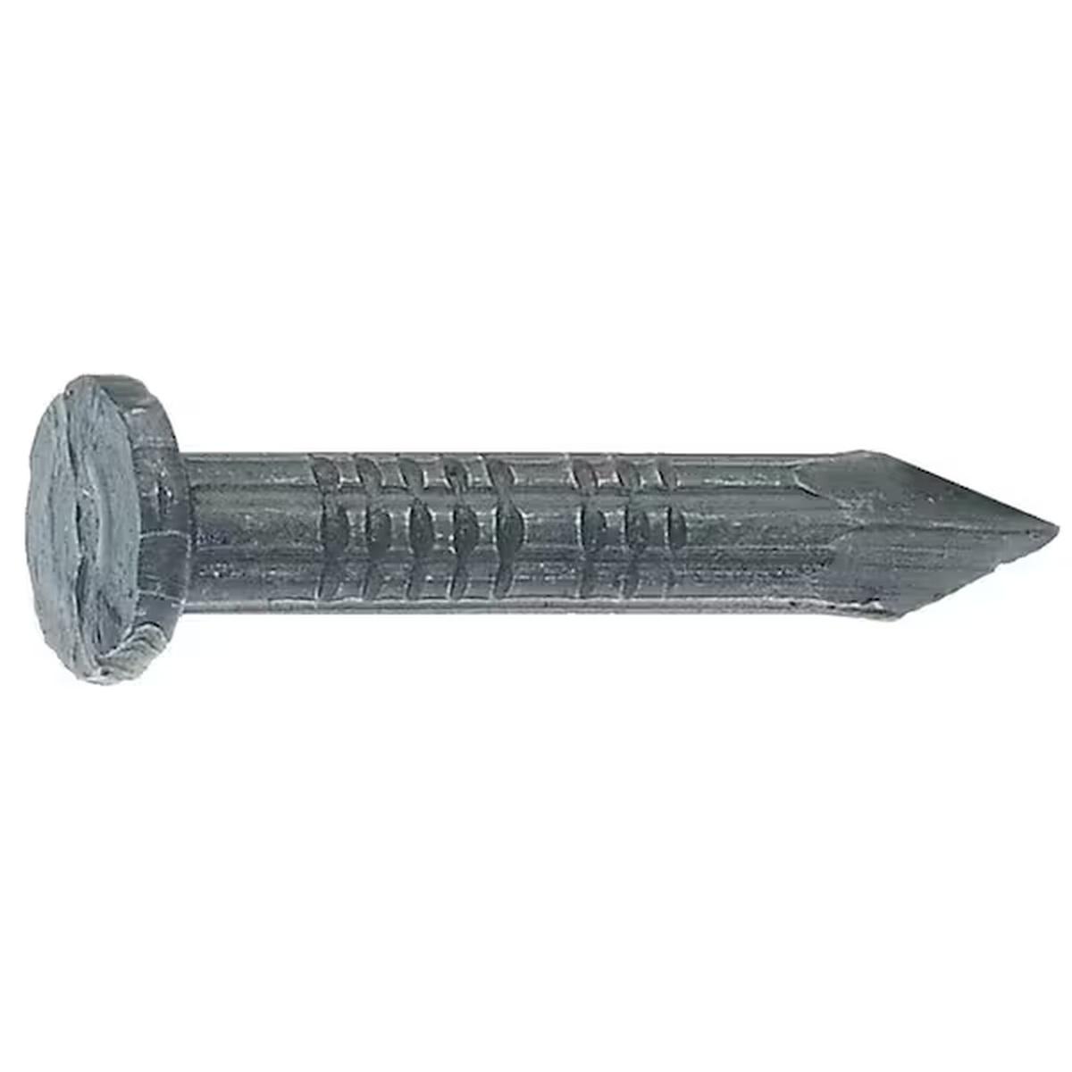 1-in 2D Fluted Masonry Nails Bright 1-Lb