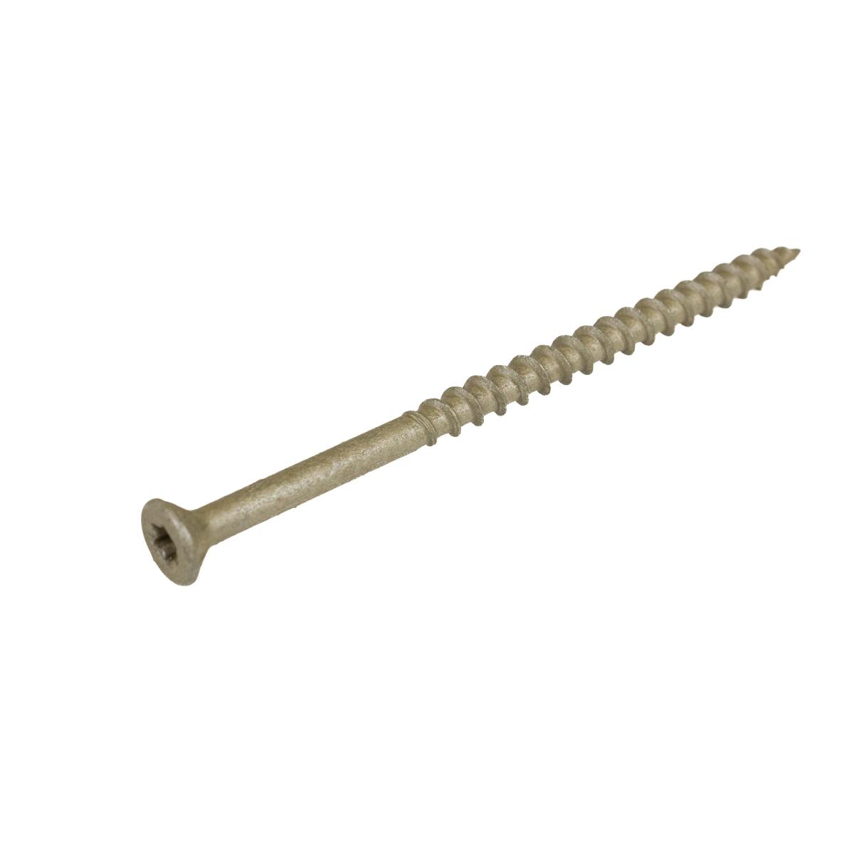 3-1/2-in Premium Deck Screws Hot Dipped Galvanized 1-lb