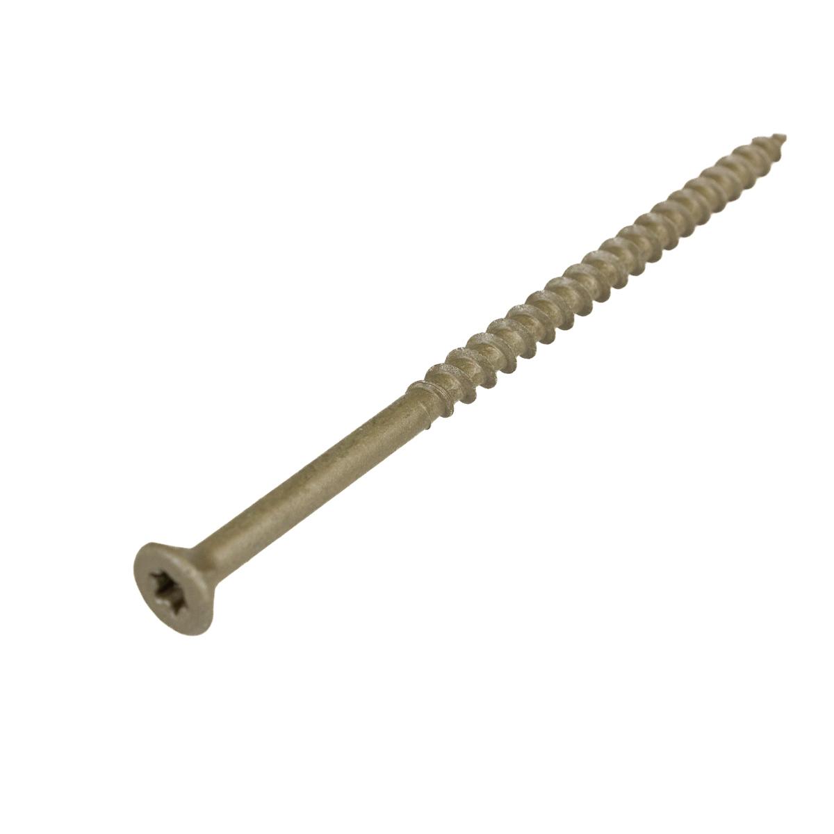 4-in Premium Deck Screws Hot Dipped Galvanized 1-lb