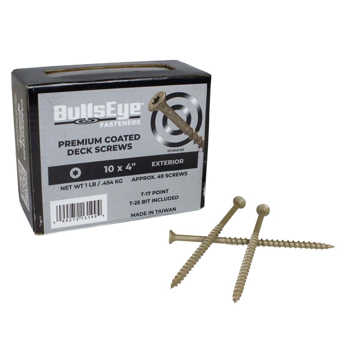 4-in Premium Deck Screws Hot Dipped Galvanized 1-lb Alt #2