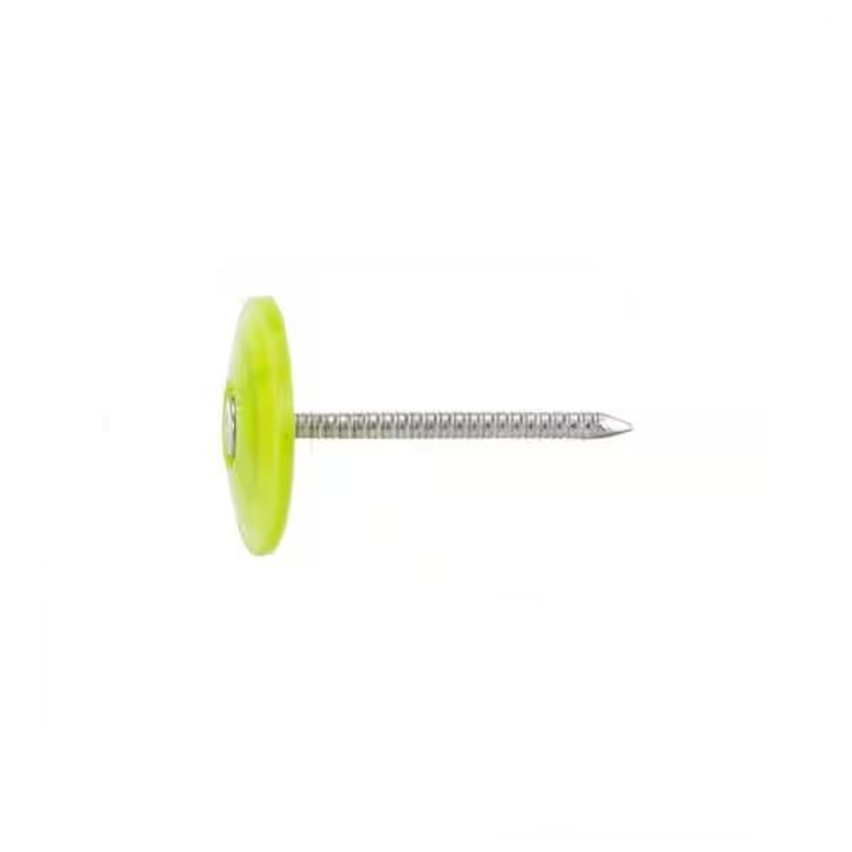 1-1/2-in Plastic Round Cap Roofing Nails 1-Lb