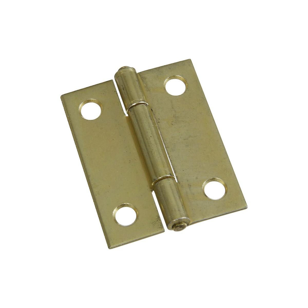 National Hardware 2" Brass Narrow Hinge