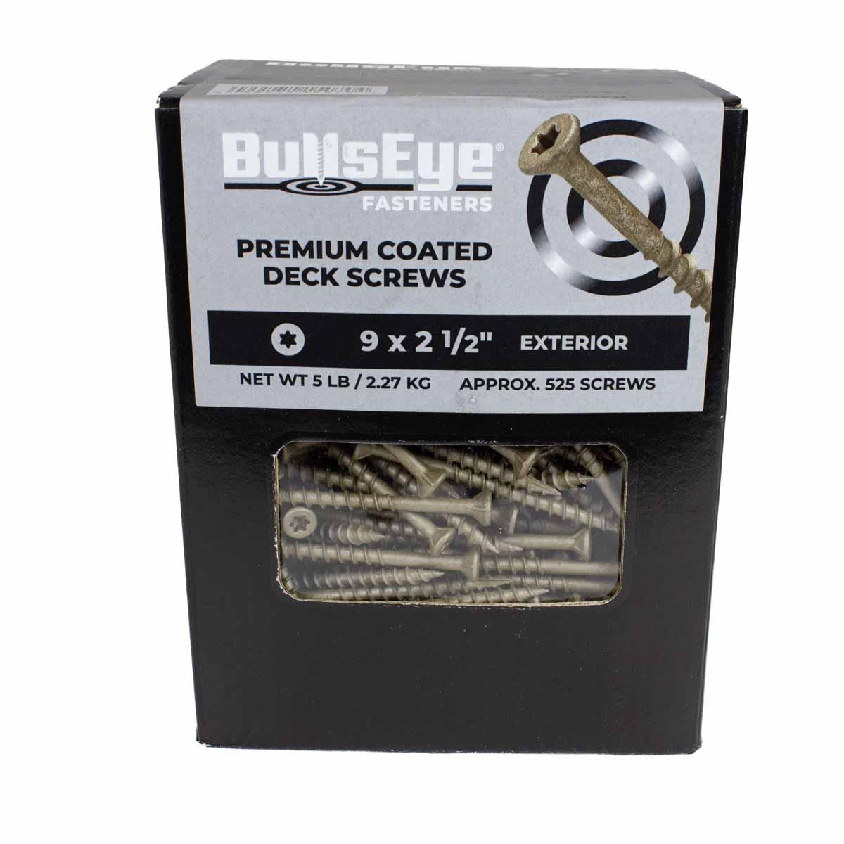 2-1/2-in Premium Deck Screws T20 Drive 5-Lb