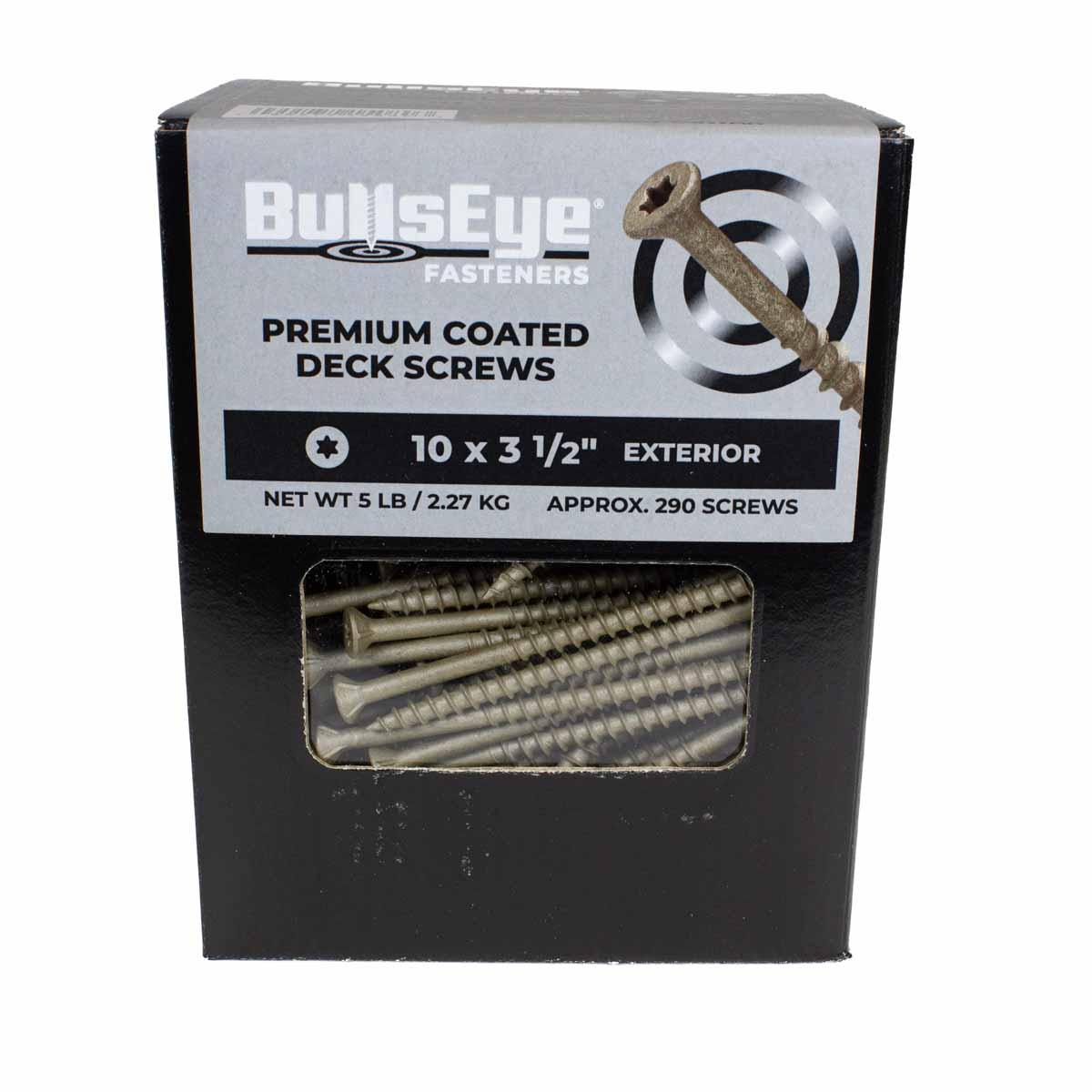 3-1/2-in Premium Deck Screws T20 Drive 5-Lb
