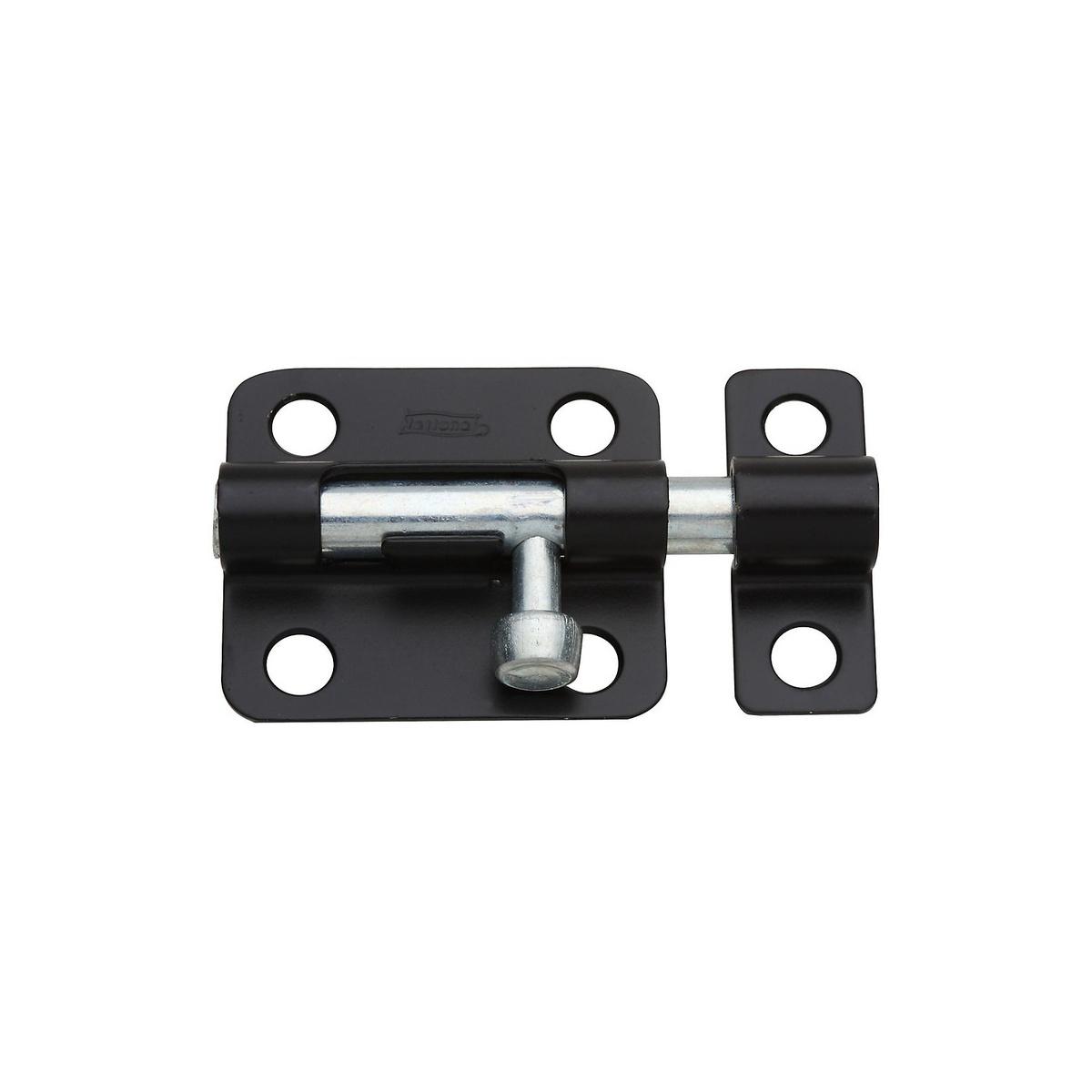 National Hardware 2-1/2" Black Barrel Bolt