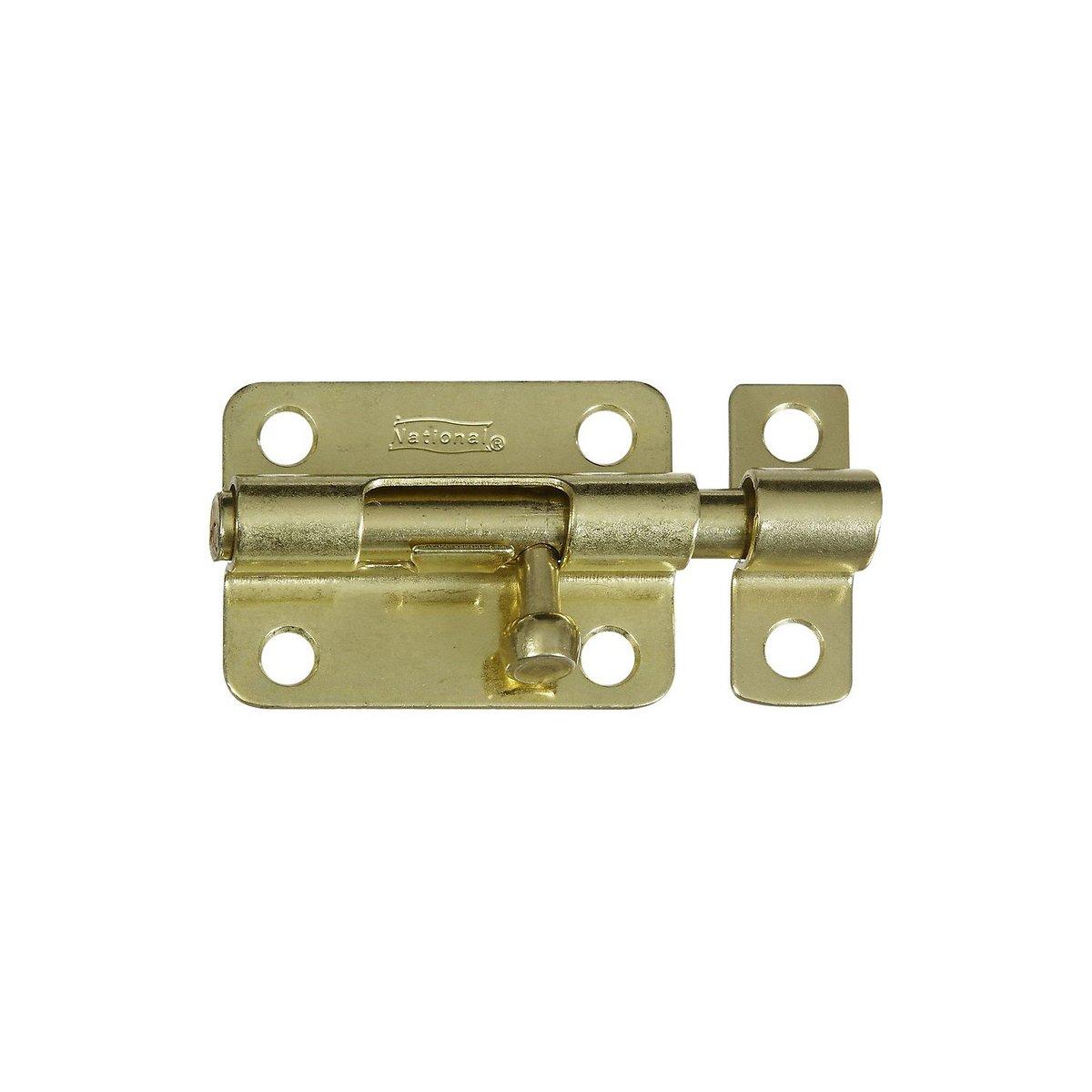 National Hardware 3" Brass Barrel Bolt