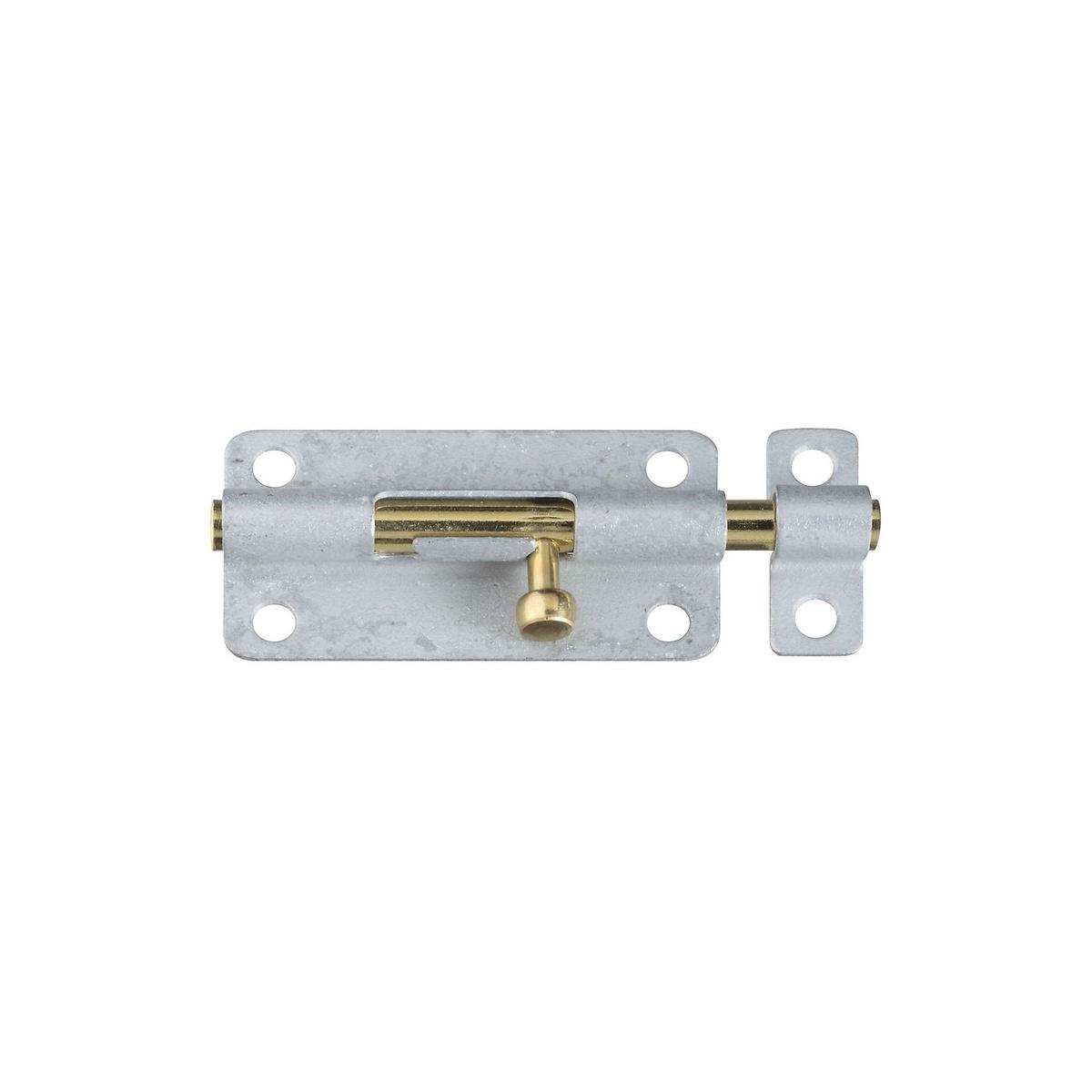 National Hardware 4" Galvanized Steel Barrel Bolt