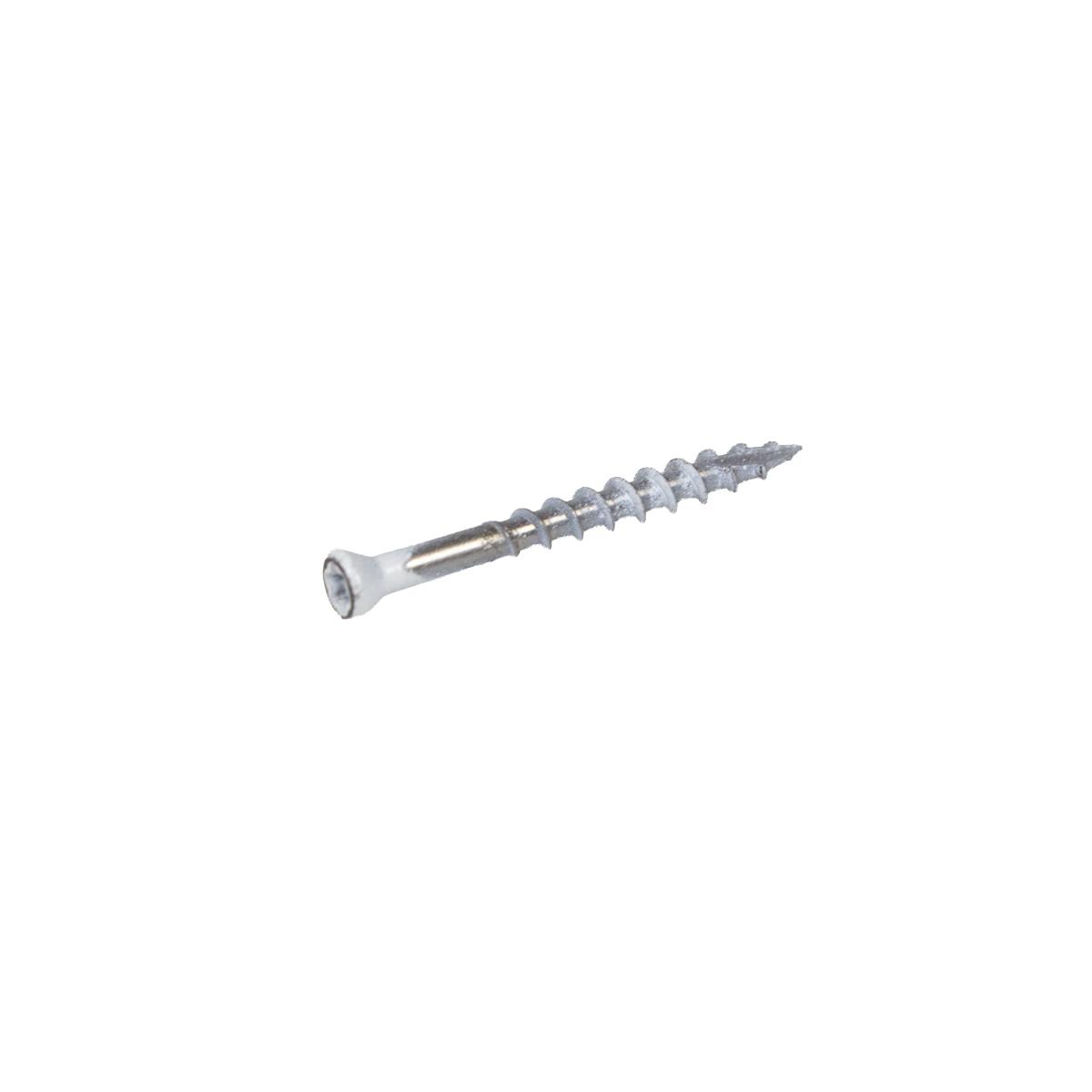 1-5/8-in Stainless Steel Trim Screws White 350 Count