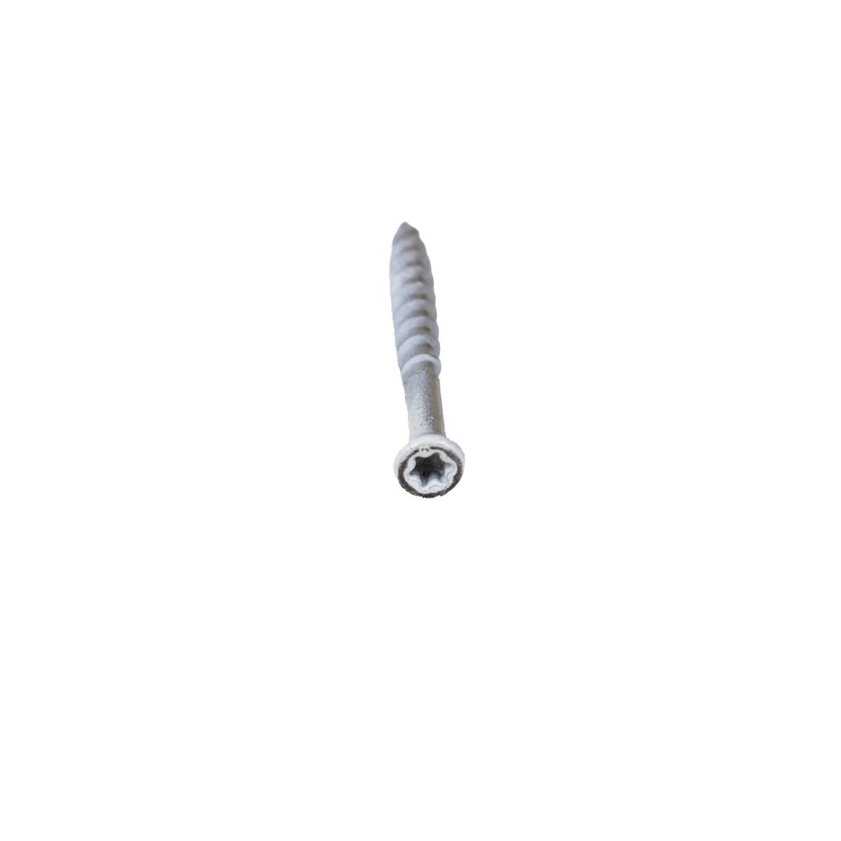 1-5/8-in Stainless Steel Trim Screws White 350 Count Alt #1
