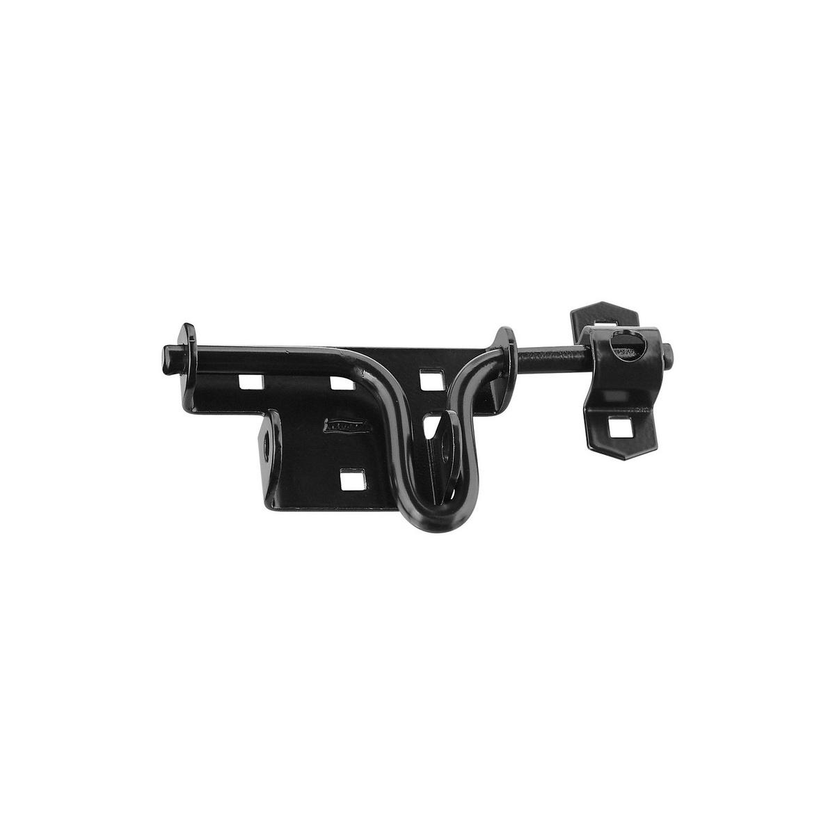 National Hardware Black Steel Door/Gate Latch