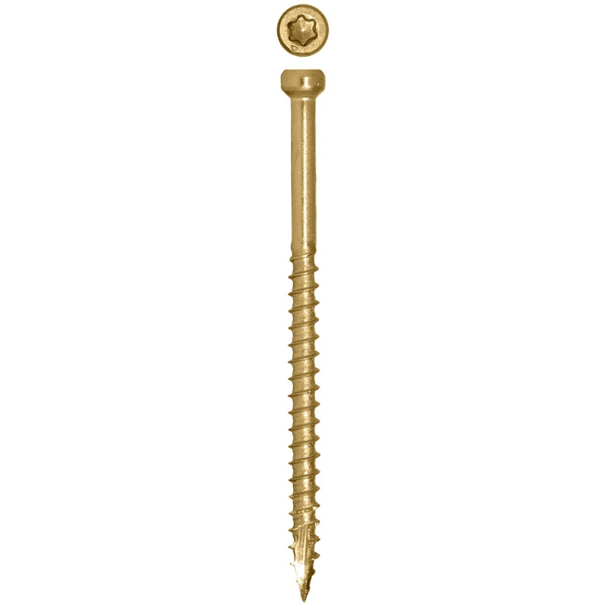 FINISH TRIM SCREW 8 X 2"