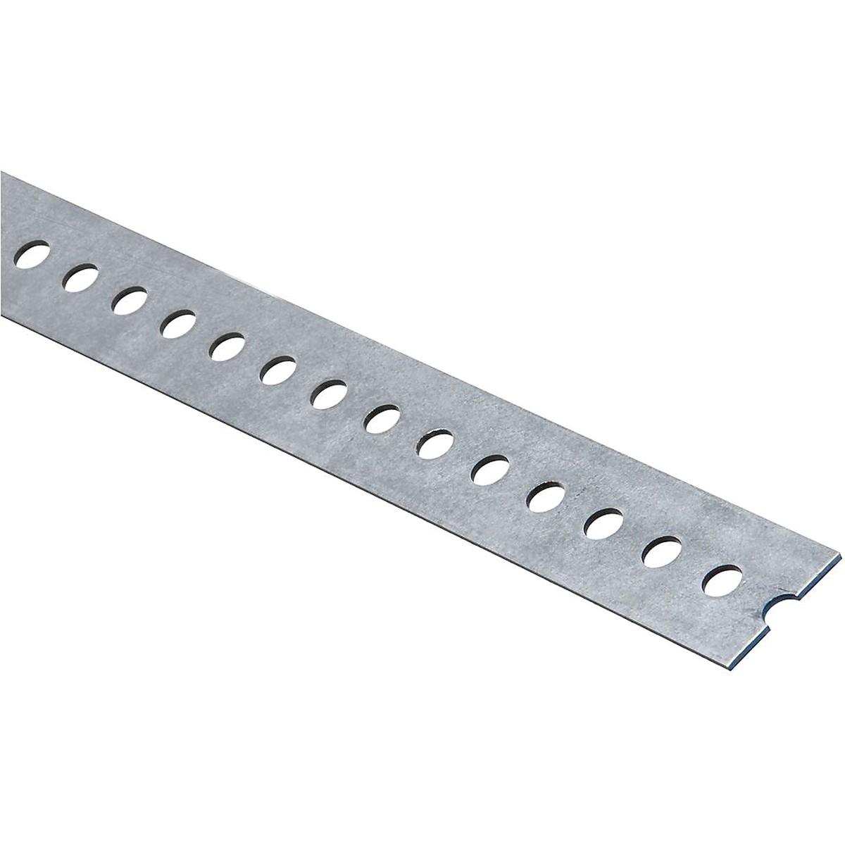 SLOTTED FLAT 1-3/8" X 36" GALV