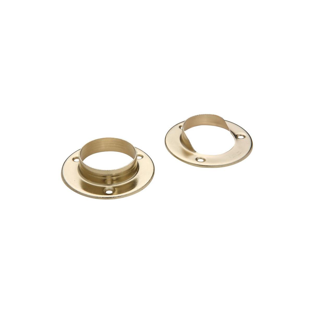 National Hardware Steel Brass Pole Socket Set