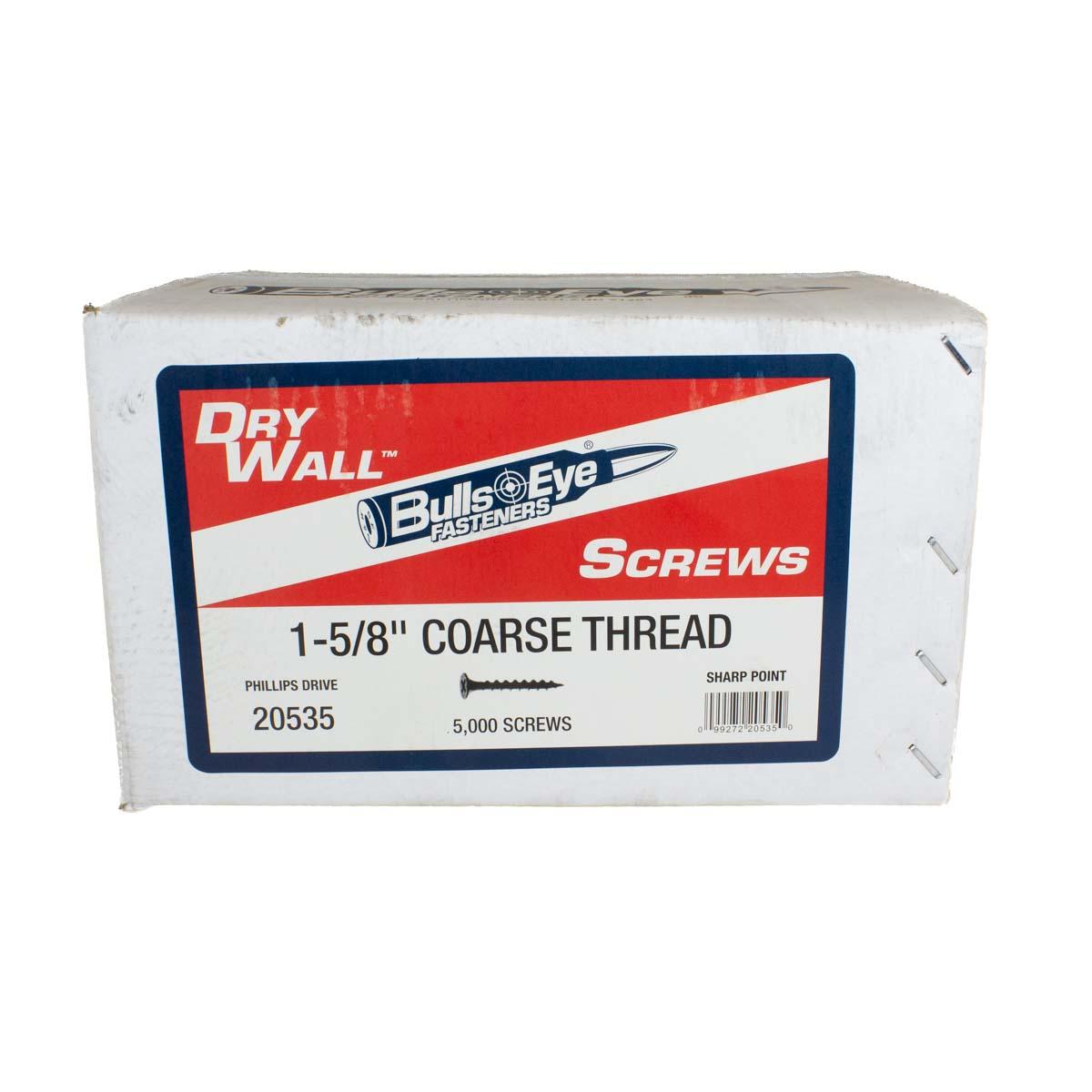 1-5/8-in Coarse Drywall Screws 20Lb