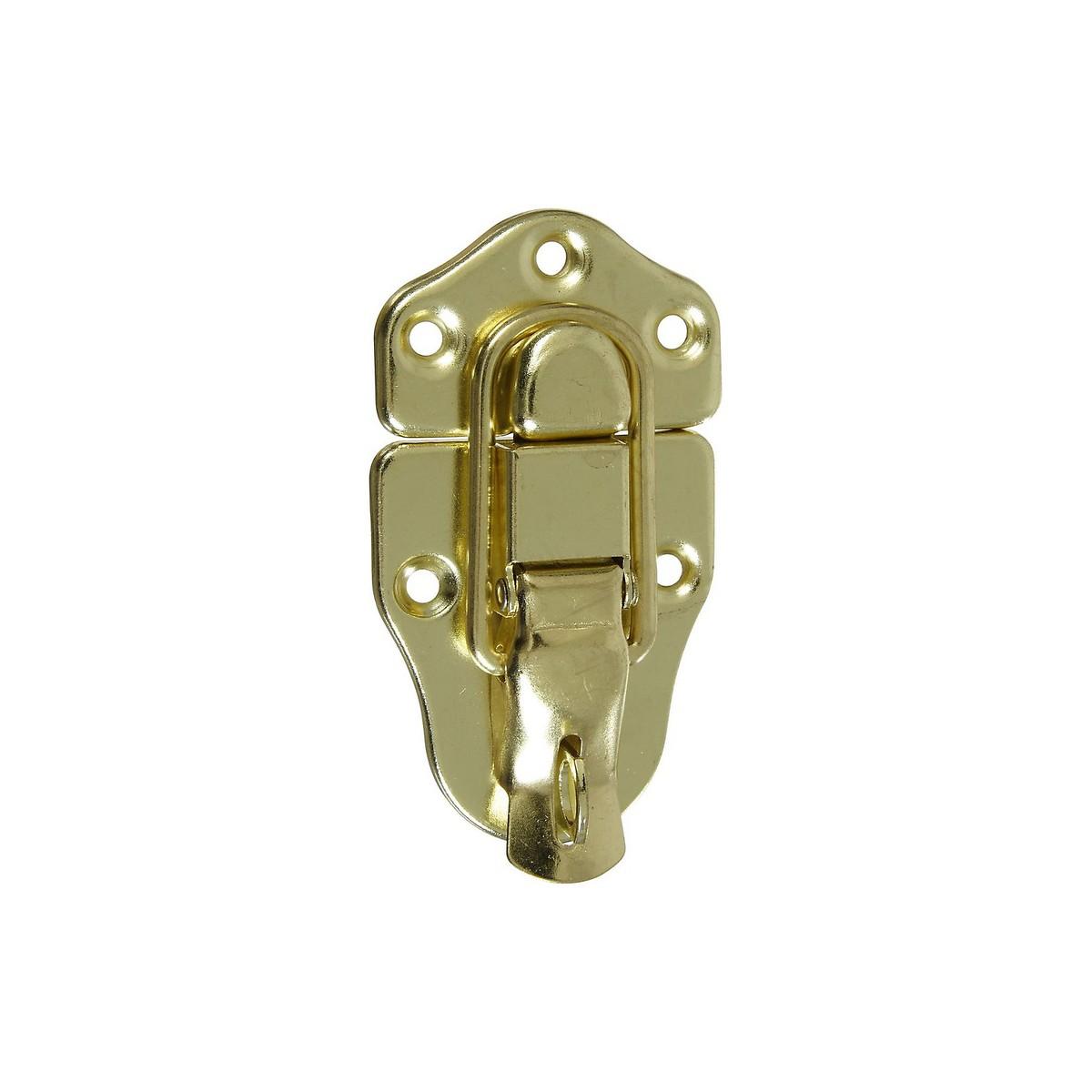 National Hardware Brass Lockable Draw Catch