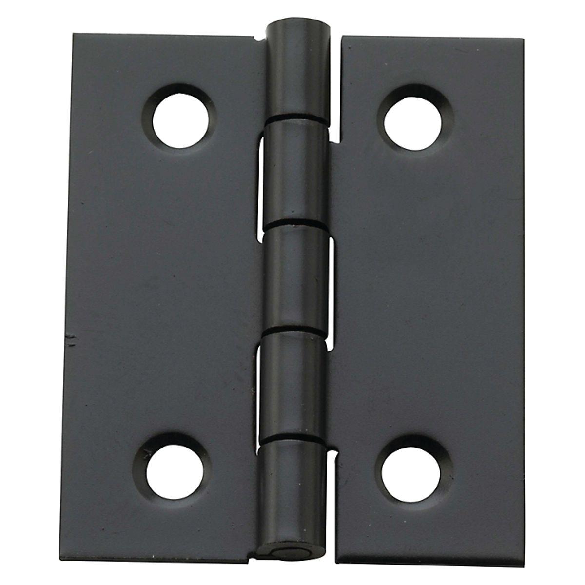 National Hardware Steel Decorative Broad Hinge 1-1/2" X 1-1/4"