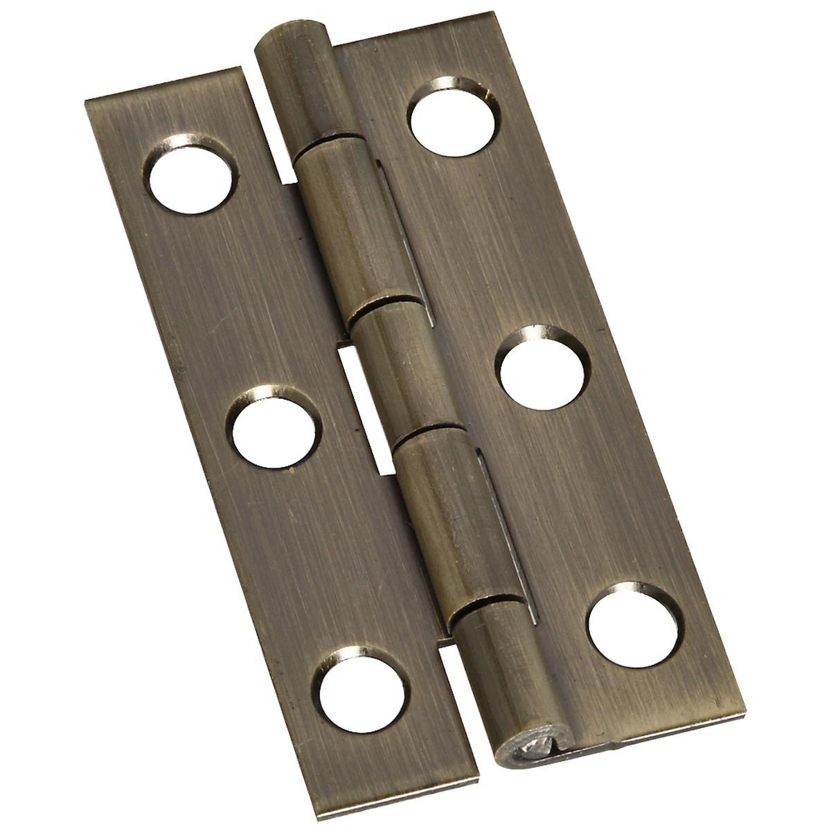 National Hardware Antique Brass Decorative Narrow Hinge
