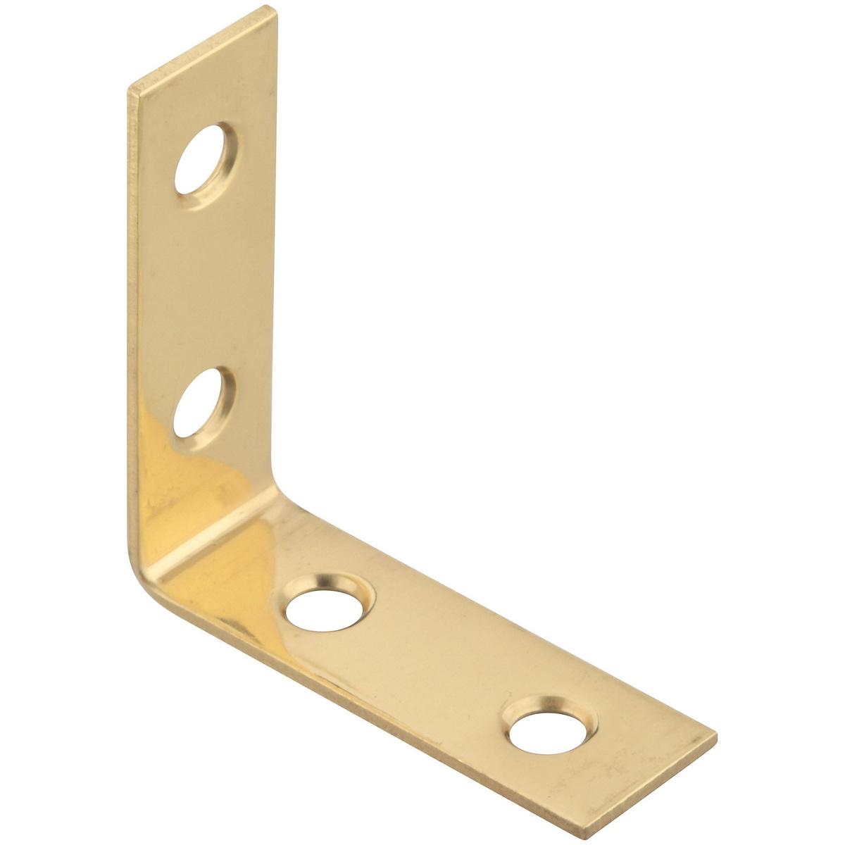 National Hardware Solid Brass Corner Brace