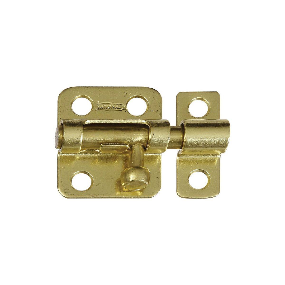 National Hardware Brass Barrel Bolt 2"