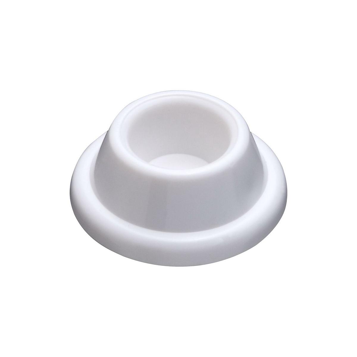 National Hardware Plastic Door Stop White