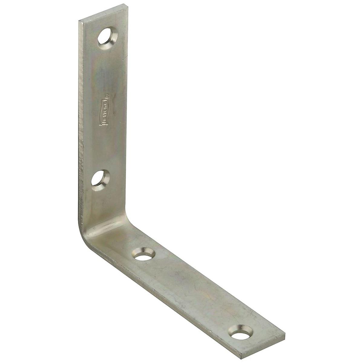 4X7/8 CORNER BRACES  ZINC