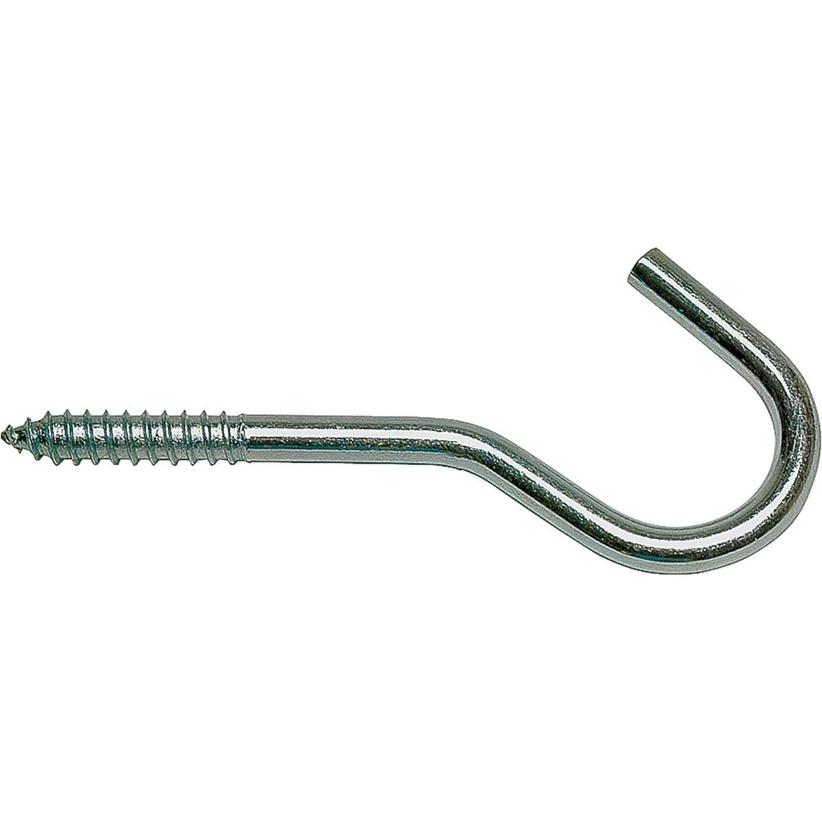 4" ZINC CEILING HOOK