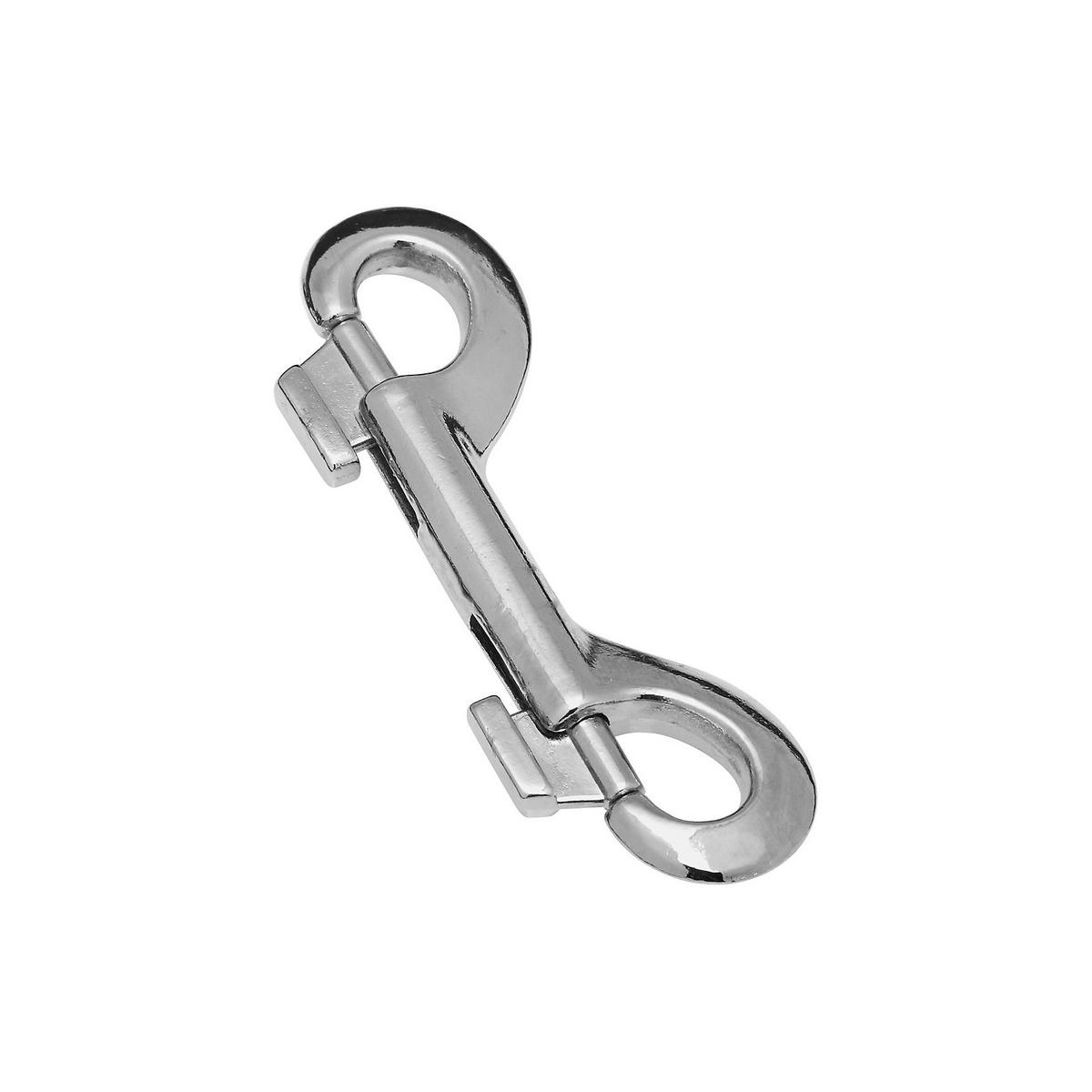 3-7/16" CHROME DOUBLE BOLT SNAP