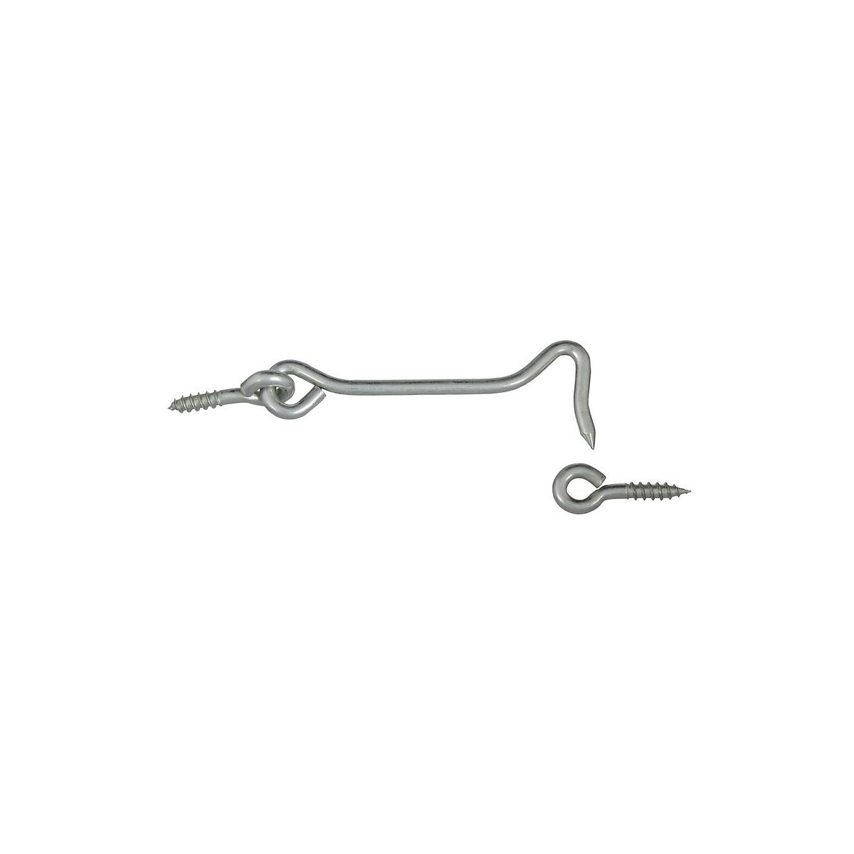 National Hardware Zinc-Plated Steel Hook and Eye
