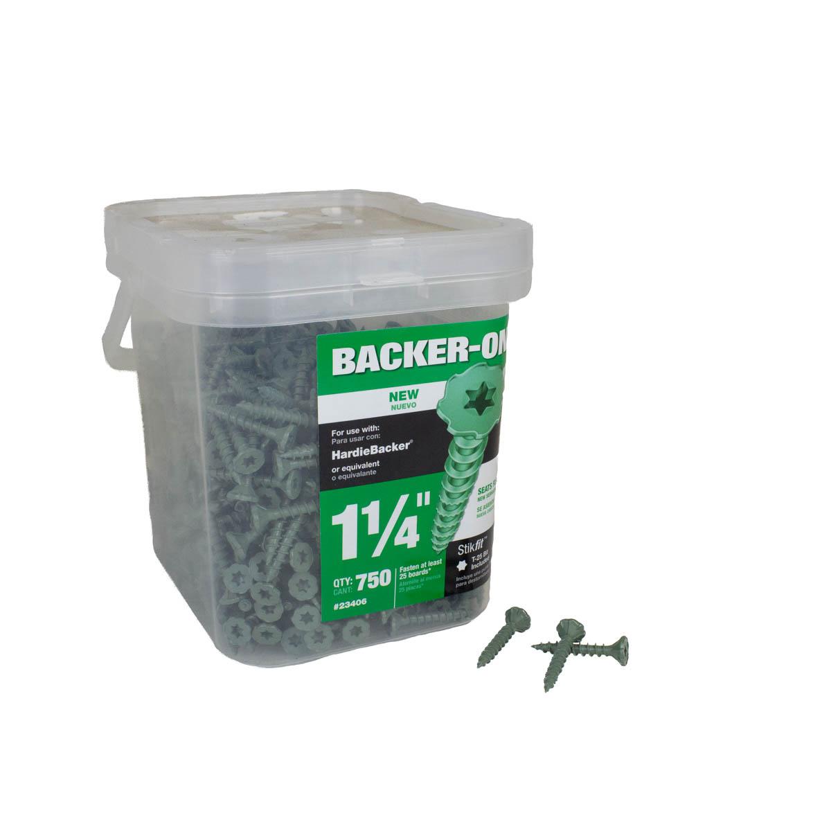 Cement Board Screws 1-1/4-in 750 Pieces Alt #2