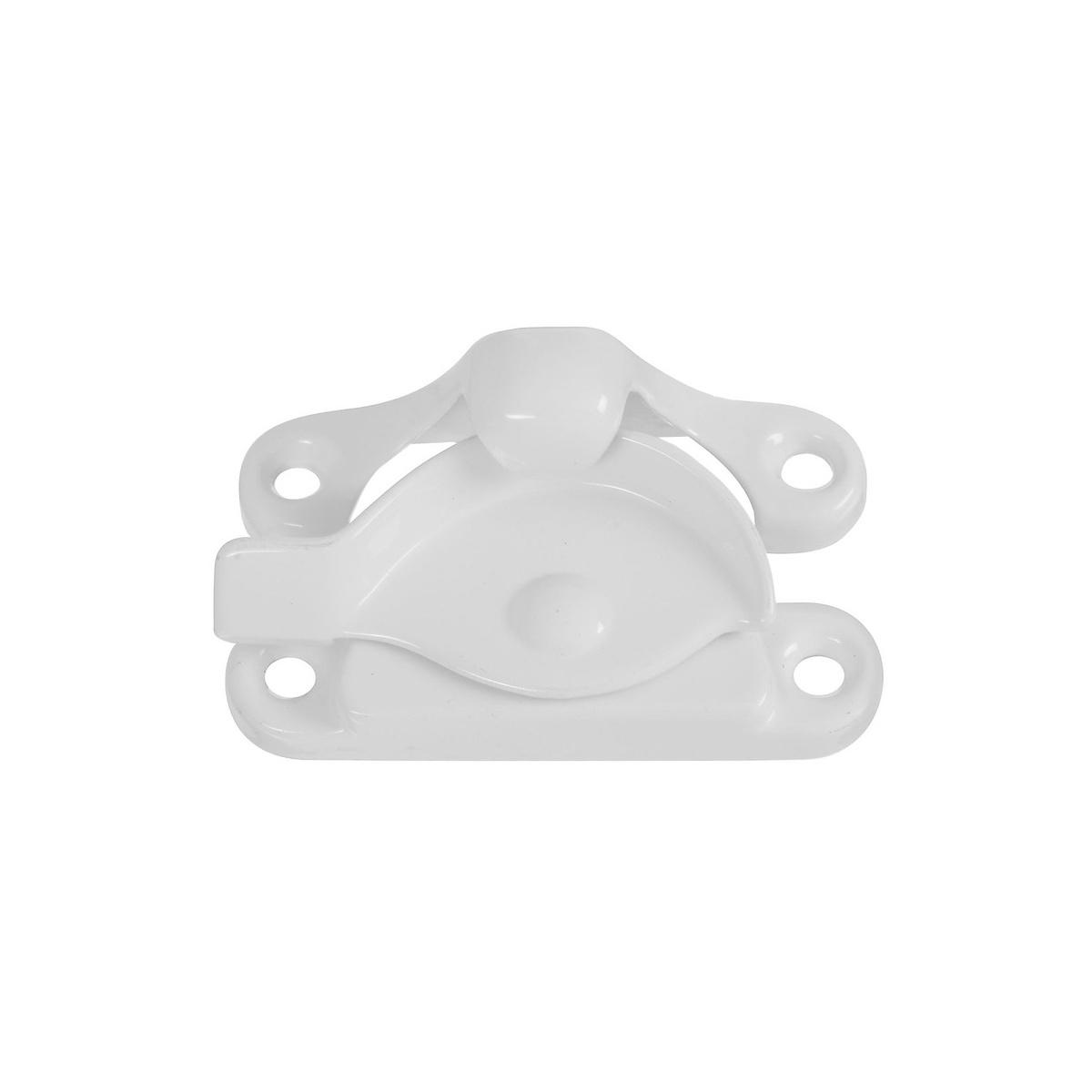 National Hardware Zinc White Sash Lock