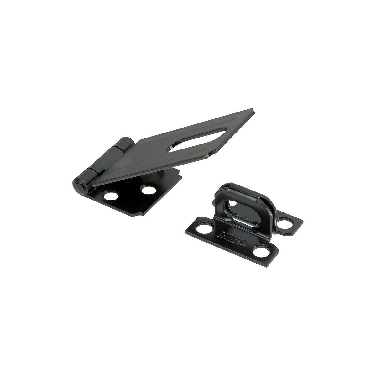 National Hardware Black Safety Hasp Steel