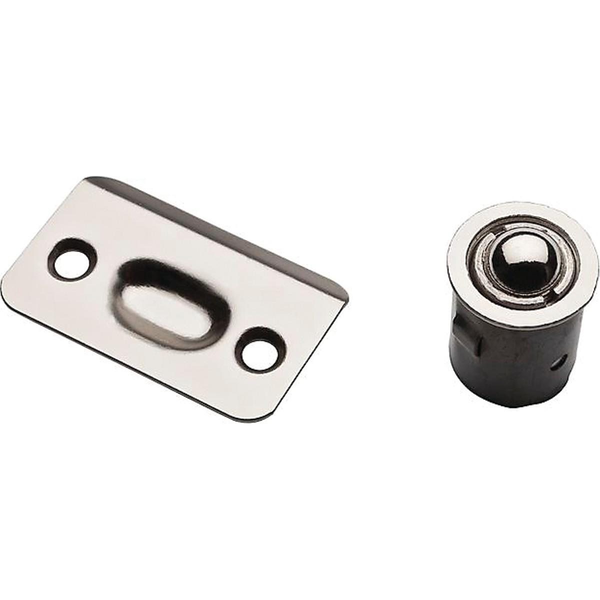 National Hardware Ball Catch Satin Nickel