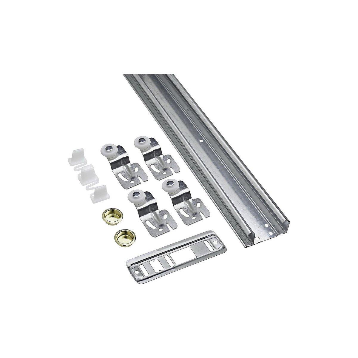 National Hardware Galvanized By-Passing Door Track Set