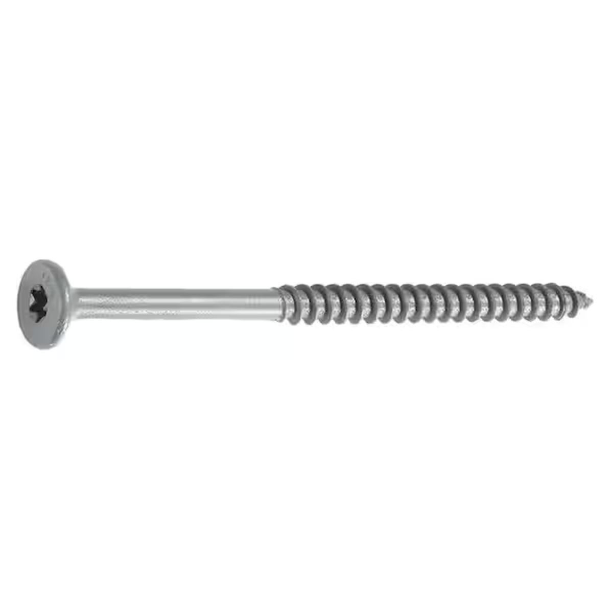 LedgerLOK Structural Wood Screws Flat Head 5-in 50-Pack Alt #1
