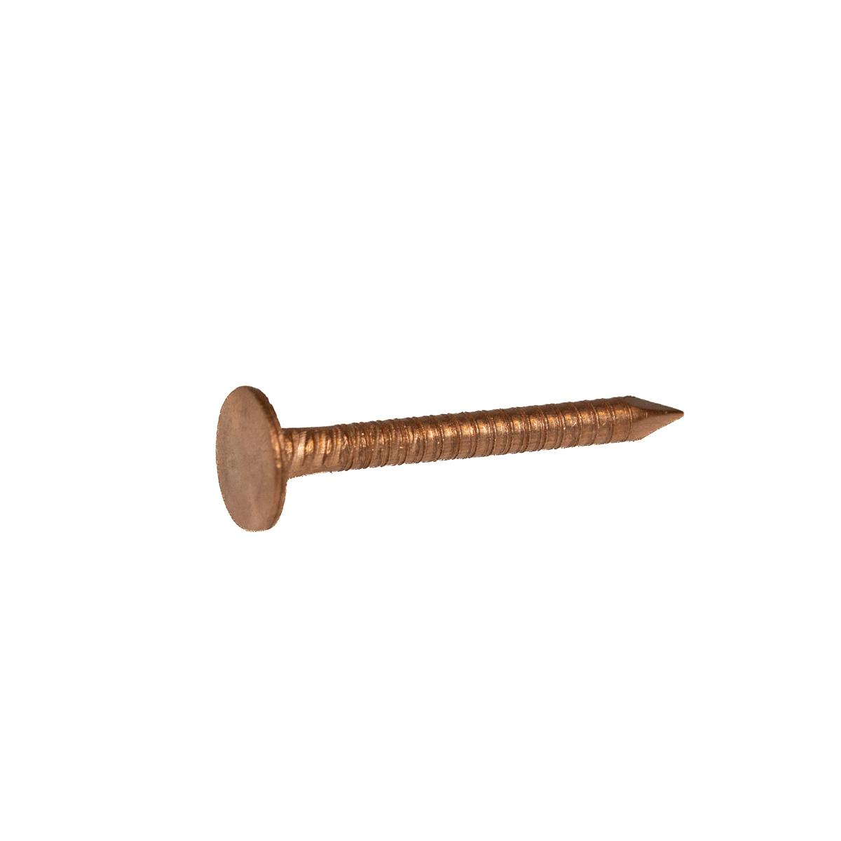 1-1/4" Copper Flashing Nails 1Lb